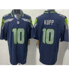 Men's Seattle Seahawks #10 Cooper Kupp Limited Navy FUSE Vapor Jersey