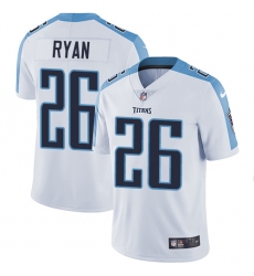Men's Nike Tennessee Titans #26 Logan Ryan White Vapor Untouchable Limited Player NFL Jersey
