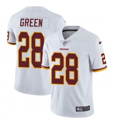 Youth Nike Washington Redskins #28 Darrell Green Elite White NFL Jersey