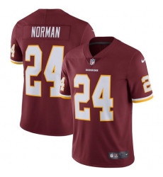 Youth Nike Washington Redskins #24 Josh Norman Burgundy Red Team Color Vapor Untouchable Limited Player NFL Jersey