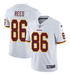 Youth Nike Washington Redskins #86 Jordan Reed Elite White NFL Jersey
