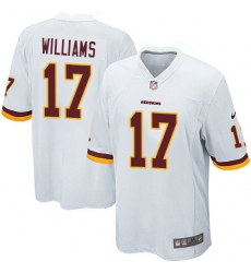 Men's Nike Washington Redskins #17 Doug Williams Game White NFL Jersey