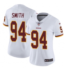 Women's Nike Washington Redskins #94 Preston Smith White Vapor Untouchable Limited Player NFL Jersey