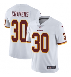 Youth Nike Washington Redskins #30 Su'a Cravens Elite White NFL Jersey