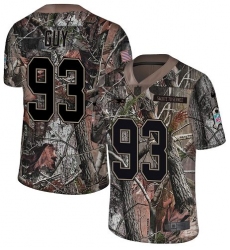 Youth Nike New England Patriots #93 Lawrence Guy Camo Untouchable Limited NFL Jersey