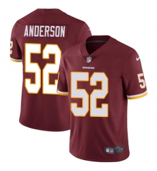 Youth Nike Washington Redskins #52 Ryan Anderson Elite Burgundy Red Team Color NFL Jersey