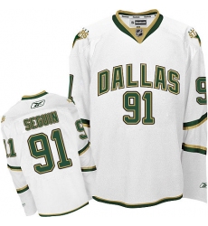 Youth Reebok Dallas Stars #91 Tyler Seguin Premier White Third NHL Jersey