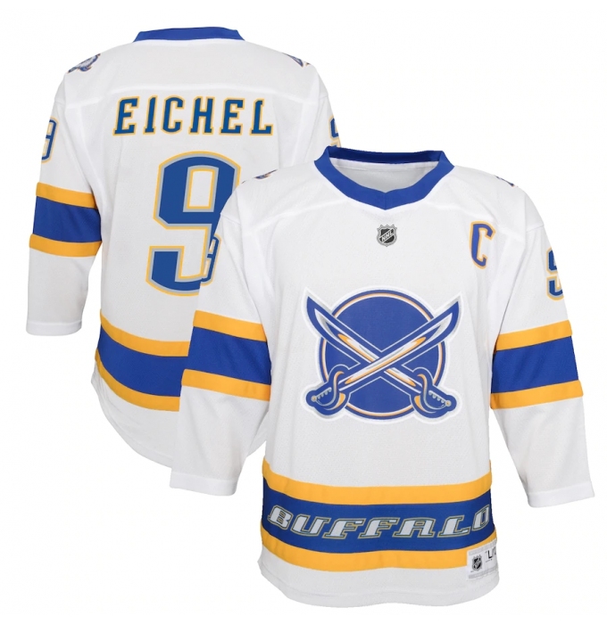 Youth Buffalo Sabres #9 Jack Eichel White 2020-21 Special Edition Replica Player Jersey
