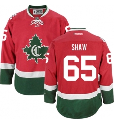 Men's Reebok Montreal Canadiens #65 Andrew Shaw Authentic Red New CD NHL Jersey