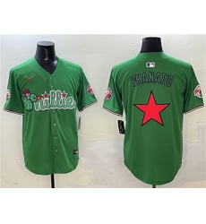 Men's Philadelphia Phillies Phanatic Green Limited Stitched Jerseys