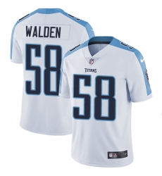 Youth Nike Tennessee Titans #58 Erik Walden White Vapor Untouchable Limited Player NFL Jersey