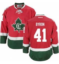 Women's Reebok Montreal Canadiens #41 Paul Byron Authentic Red New CD NHL Jersey