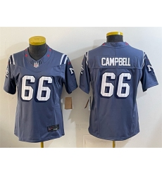 Women's New England Patriots #66 Will Campbell 2025 “Rivalries” Stitched Football Jersey(Run Small)