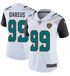 Women's Nike Jacksonville Jaguars #99 Marcell Dareus White Vapor Untouchable Limited Player NFL Jersey