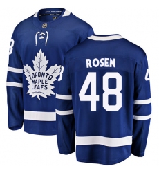 Men's Toronto Maple Leafs #48 Calle Rosen Fanatics Branded Royal Blue Home Breakaway NHL Jersey