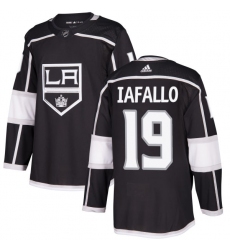 Men's Adidas Los Angeles Kings #19 Alex Iafallo Premier Black Home NHL Jersey