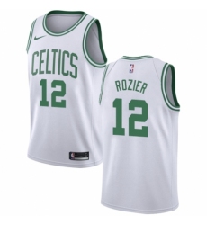 Youth Nike Boston Celtics #12 Terry Rozier Swingman White NBA Jersey - Association Edition