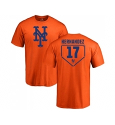 MLB Nike New York Mets #17 Keith Hernandez Orange RBI T-Shirt