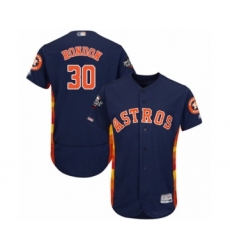 Men's Houston Astros #30 Hector Rondon Navy Blue Alternate Flex Base Authentic Collection 2019 World Series Bound Baseball Jersey