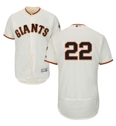 Men's Majestic San Francisco Giants #22 Andrew McCutchen Cream Home Flex Base Authentic Collection MLB Jersey
