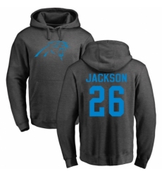 NFL Nike Carolina Panthers #26 Donte Jackson Ash One Color Pullover Hoodie