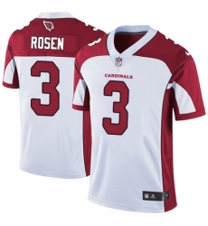 Youth Nike Arizona Cardinals #3 Josh Rosen White Vapor Untouchable Limited Player NFL Jersey