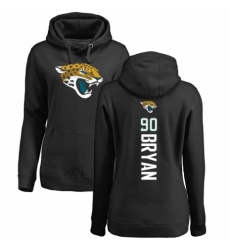 NFL Women's Nike Jacksonville Jaguars #90 Taven Bryan Black Backer Pullover Hoodie