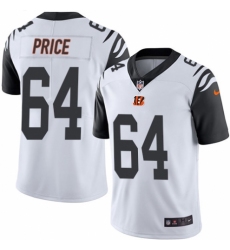 Youth Nike Cincinnati Bengals #64 Billy Price Limited White Rush Vapor Untouchable NFL Jersey