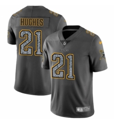 Youth Nike Minnesota Vikings #21 Mike Hughes Gray Static Vapor Untouchable Limited NFL Jersey