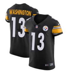 Men's Nike Pittsburgh Steelers #13 James Washington Black Team Color Vapor Untouchable Elite Player NFL Jersey