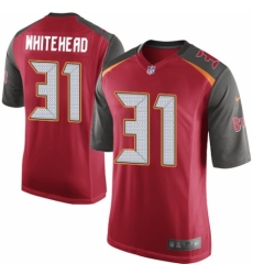 Men's Nike Tampa Bay Buccaneers #31 Jordan Whitehead Game Red Team Color NFL Jersey