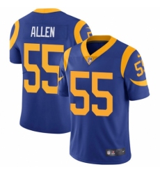 Youth Nike Los Angeles Rams #55 Brian Allen Royal Blue Alternate Vapor Untouchable Limited Player NFL Jersey