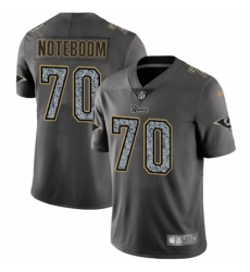 Youth Nike Los Angeles Rams #70 Joseph Noteboom Gray Static Vapor Untouchable Limited NFL Jersey