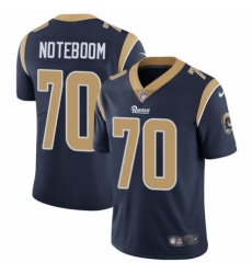 Youth Nike Los Angeles Rams #70 Joseph Noteboom Navy Blue Team Color Vapor Untouchable Limited Player NFL Jersey