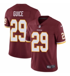 Youth Nike Washington Redskins #29 Derrius Guice Burgundy Red Team Color Vapor Untouchable Elite Player NFL Jersey