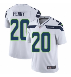 Youth Nike Seattle Seahawks #20 Rashaad Penny White Vapor Untouchable Limited Player NFL Jersey