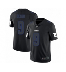 Men's New York Giants #9 Riley Dixon Limited Black Rush Impact Football Jersey