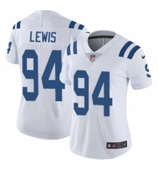 Women's Nike Indianapolis Colts #94 Tyquan Lewis White Vapor Untouchable Limited Player NFL Jersey