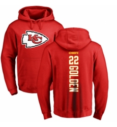 NFL Nike Kansas City Chiefs #22 Robert Golden Red Backer Pullover Hoodie