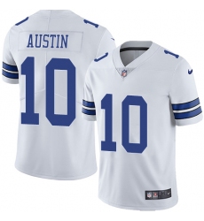 Men's Nike Dallas Cowboys #10 Tavon Austin White Vapor Untouchable Limited Player NFL Jersey