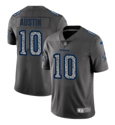 Youth Nike Dallas Cowboys #10 Tavon Austin Gray Static Vapor Untouchable Limited NFL Jersey