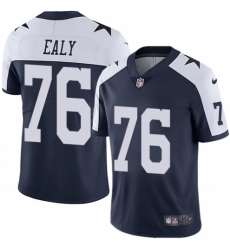 Youth Nike Dallas Cowboys #76 Kony Ealy Navy Blue Throwback Alternate Vapor Untouchable Limited Player NFL Jersey
