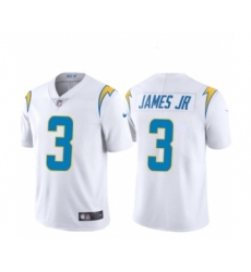 Men's Los Angeles Chargers #3 Derwin James Jr. White Vapor Untouchable Limited Stitched Jersey