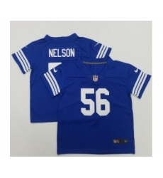 Toddlers Indianapolis Colts #56 Quenton Nelson Blue 2022 Vapor Untouchable Stitched NFL Nike Limited Jersey