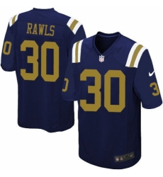 Youth Nike New York Jets #30 Thomas Rawls Limited Navy Blue Alternate NFL Jersey