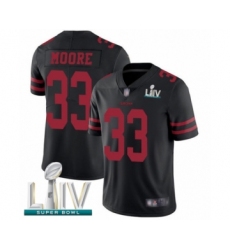 Men's San Francisco 49ers #33 Tarvarius Moore Black Alternate Vapor Untouchable Limited Player Super Bowl LIV Bound Football Jersey