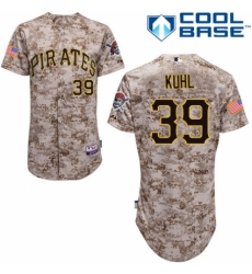 Men's Majestic Pittsburgh Pirates #39 Chad Kuhl Replica Camo Alternate Cool Base MLB Jersey