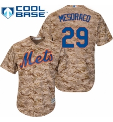 Men's Majestic New York Mets #29 Devin Mesoraco Replica Camo Alternate Cool Base MLB Jersey