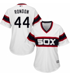 Women's Majestic Chicago White Sox #44 Bruce Rondon Authentic White 2013 Alternate Home Cool Base MLB Jersey