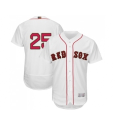 Men's Boston Red Sox #25 Tony Conigliaro White 2019 Gold Program Flex Base Authentic Collection Baseball Jersey